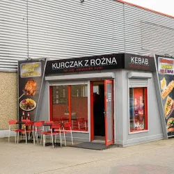 Kurczak Z Rożna Przy Markecie Kaufland (Wągrowiec )