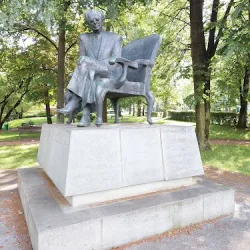 Pomnik Gustawa Morcinka (Skoczów )